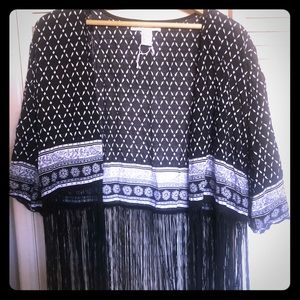 Kimono blouse / summer cardigan